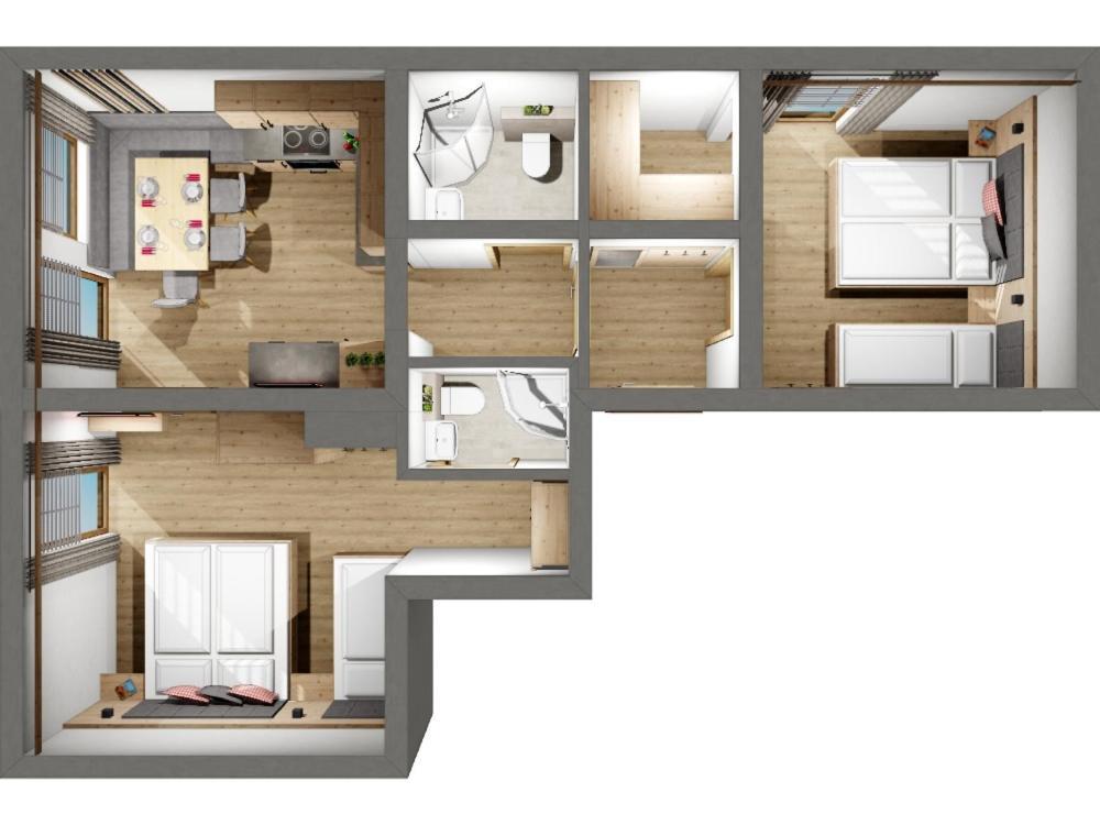 Appartement Gaestehaus Aloisia Хиппах Экстерьер фото